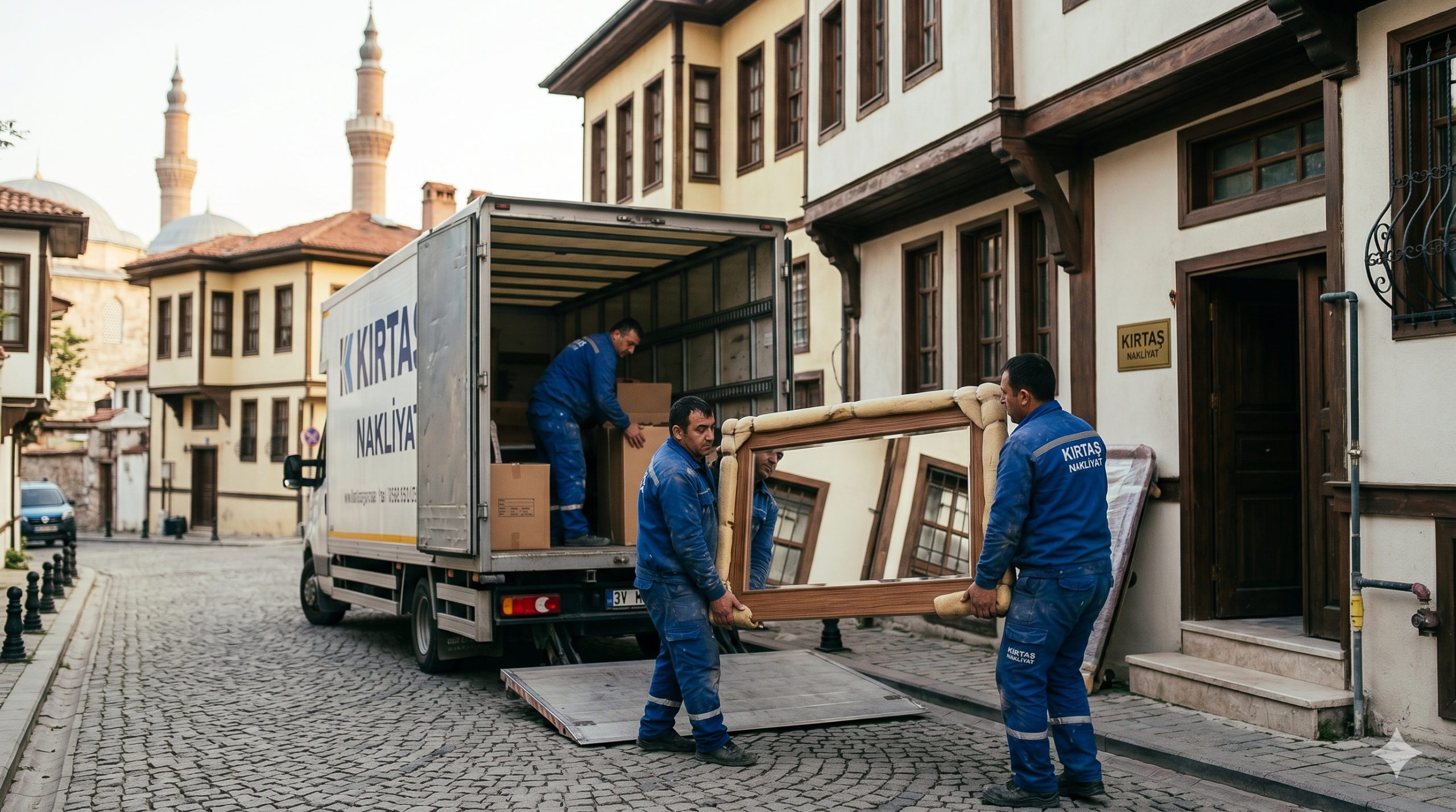 Bursa çıkışlı şehirler arası evden eve nakliyat Kırtaş Lojistik güvenli taşıma kamyonu operasyonu.