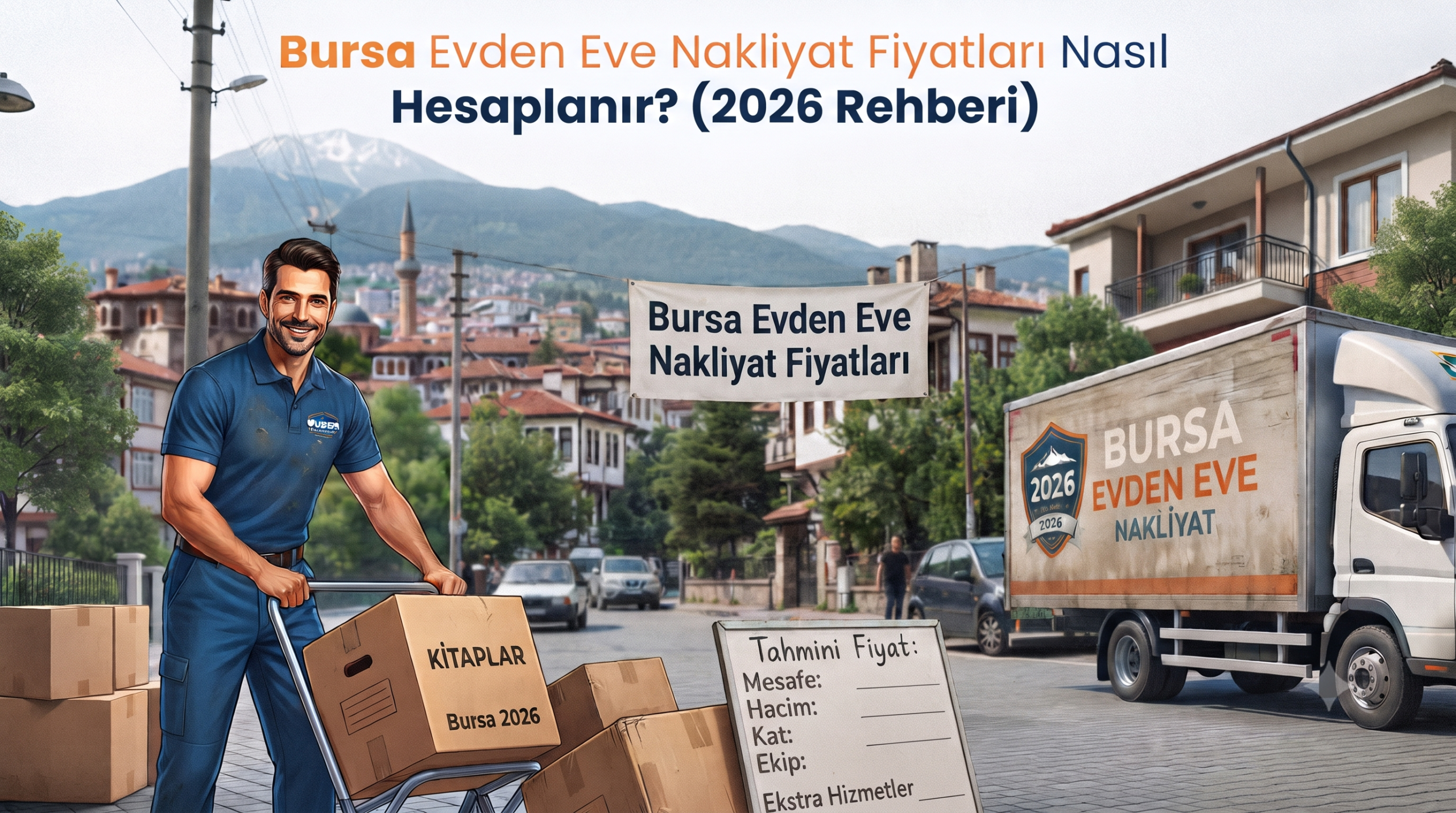 Bursa evden eve nakliyat fiyatları 2026 rehberi